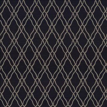 Kasmir Fabrics Meander Trellis Charcoal Fabric 